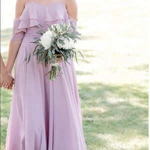 Kennedy blue bridesmaid dress